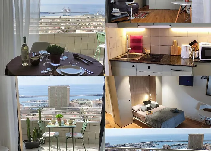 Estudio Con Impresionantes Vistas En Alicante Centro